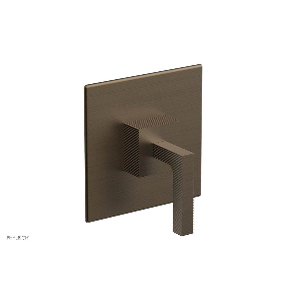 Phylrich - STRIA 1/2'' Mini Thermostatic Shower Trim 4-123 - Old English Brass