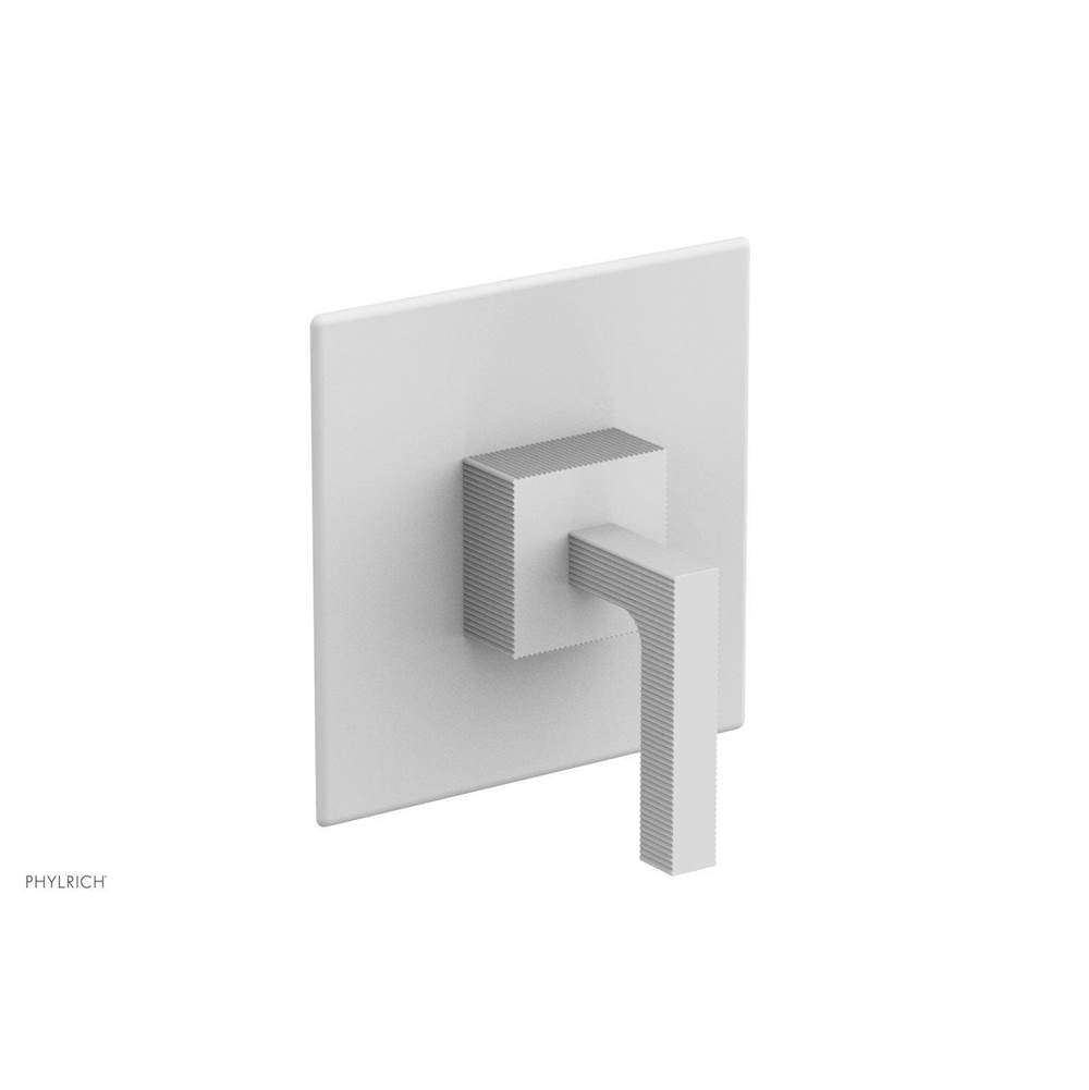 Phylrich - STRIA 1/2'' Mini Thermostatic Shower Trim 4-123 - Satin White