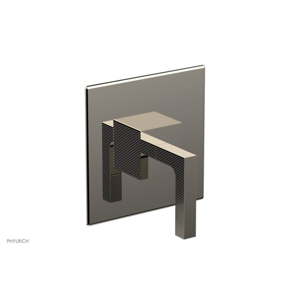 Phylrich - STRIA 1/2'' Mini Thermostatic Shower Trim 4-123 - Polished Nickel
