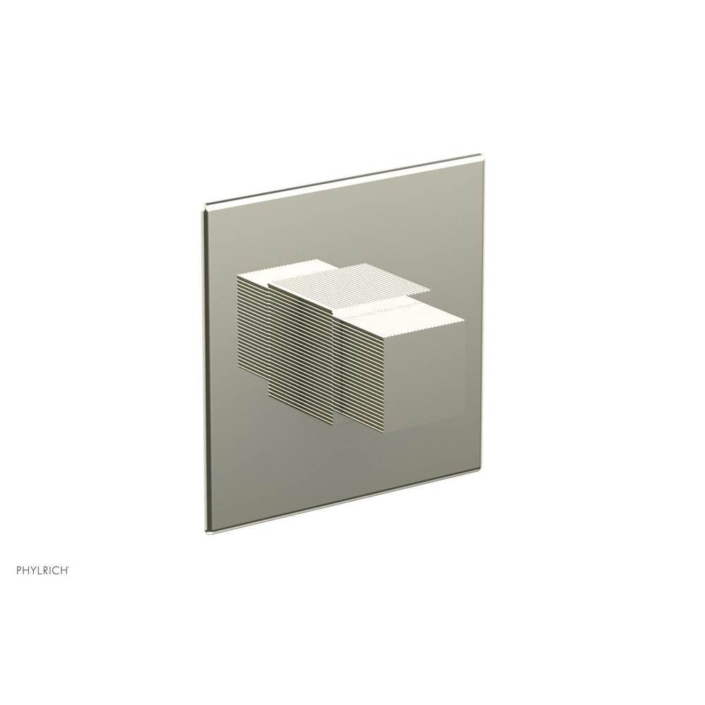 Phylrich - STRIA 1/2'' Mini Thermostatic Shower Trim 4-124 - Burnished Nickel
