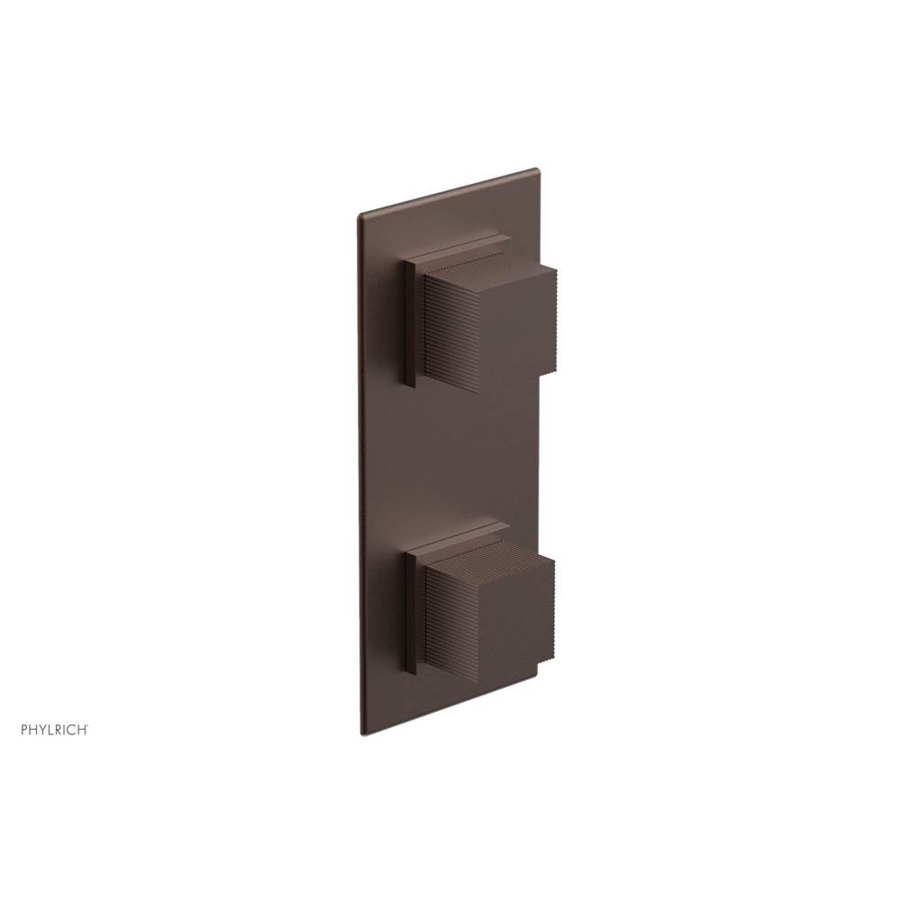 Phylrich - 1/2'' M/Therm Cube Hdl To - Weathered Copper
