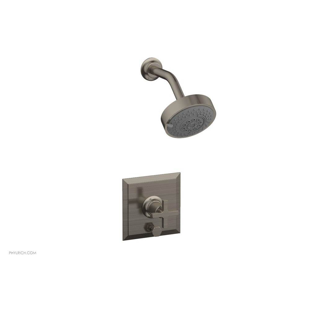 Phylrich - Pb Shwr & Div, To Cr Hdl - Pewter