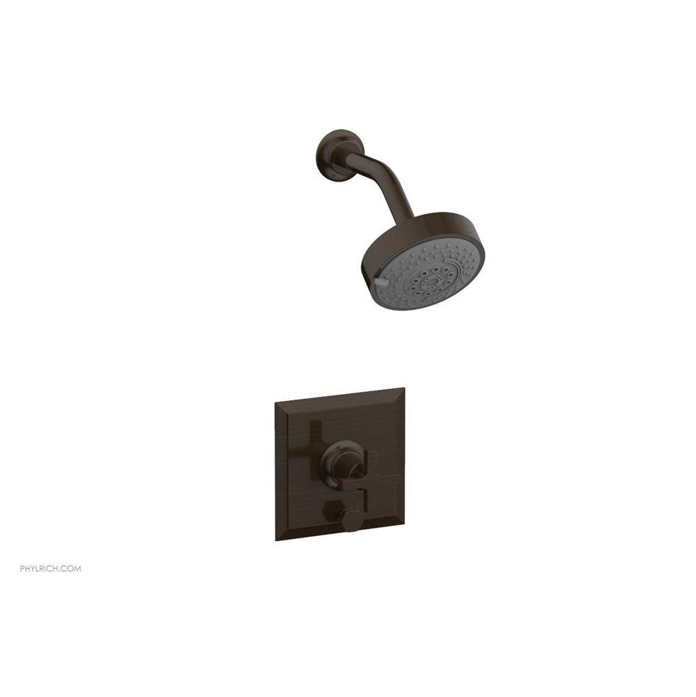 Phylrich - Pb Shwr & Div, To Cr Hdl - Antique Bronze