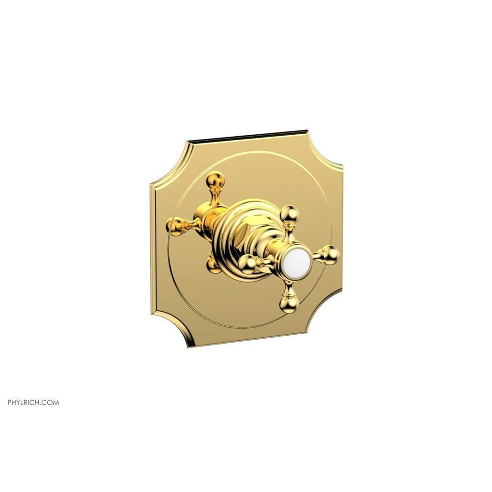 Phylrich - Single Hdl Shower Tr - Polished Gold