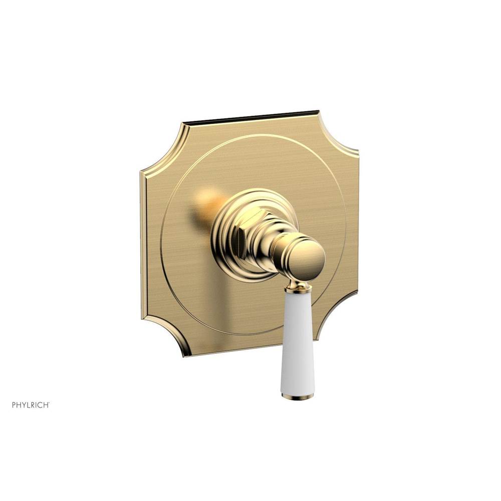 Phylrich - Single Hdl Shower Tr - Satin Brass