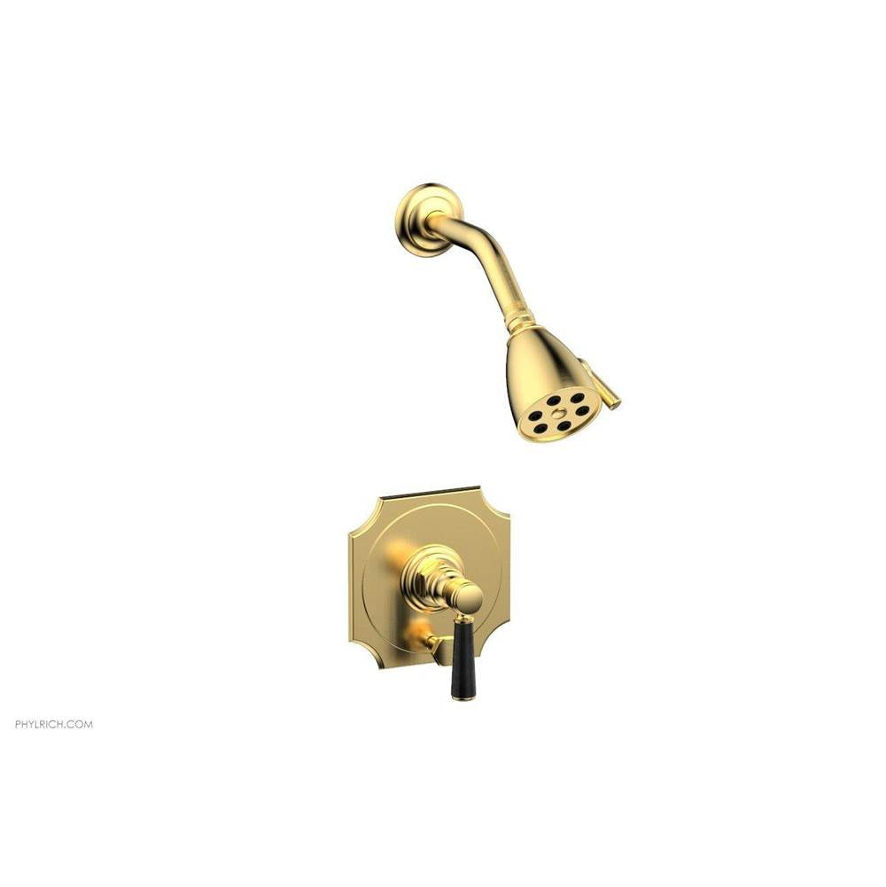 Phylrich - Pb Shower & Div. Set - Satin Gold