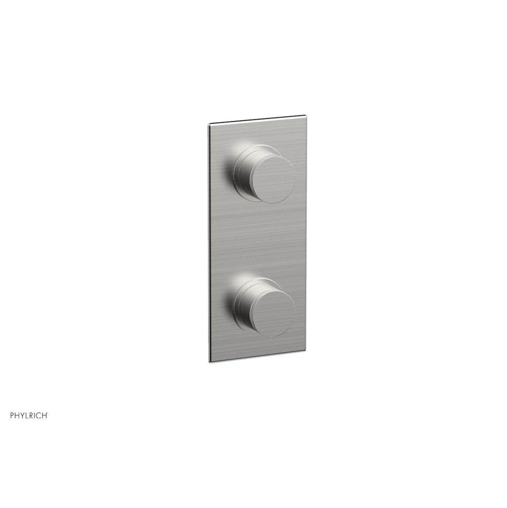Phylrich - 1/2'' Mini Therm W Vol/Div - Satin chrome
