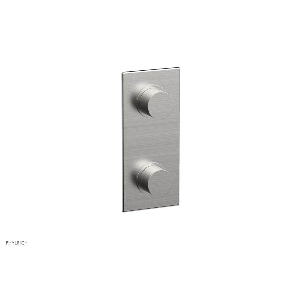 Phylrich - 1/2'' Mini Therm W Vol/Div - Satin chrome