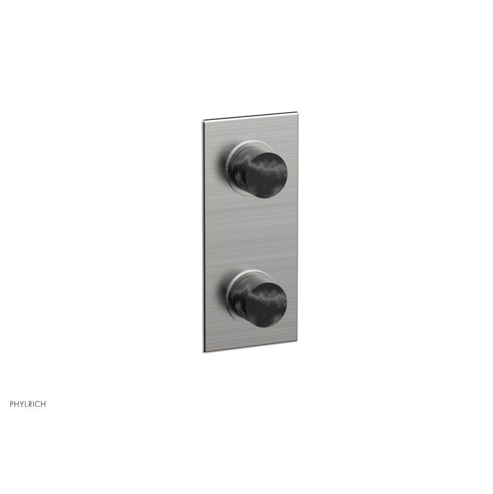 Phylrich - 1/2'' Mini Therm W Vol/Div - Satin chrome