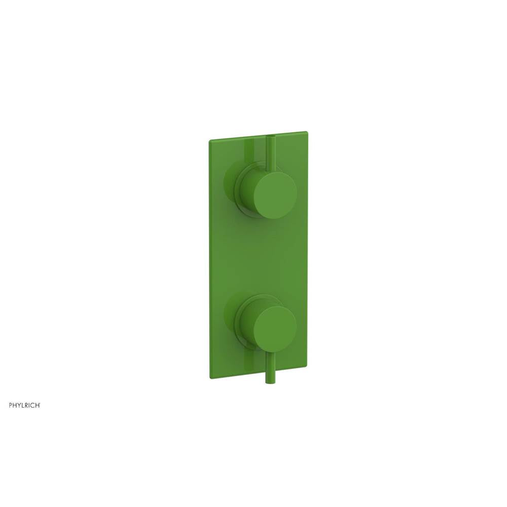 Phylrich - 1/2'' Mini Therm W Vol/Div - Green