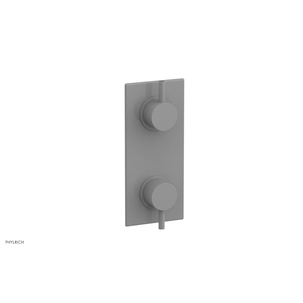 Phylrich - 1/2'' Mini Therm W Vol/Div - Grey