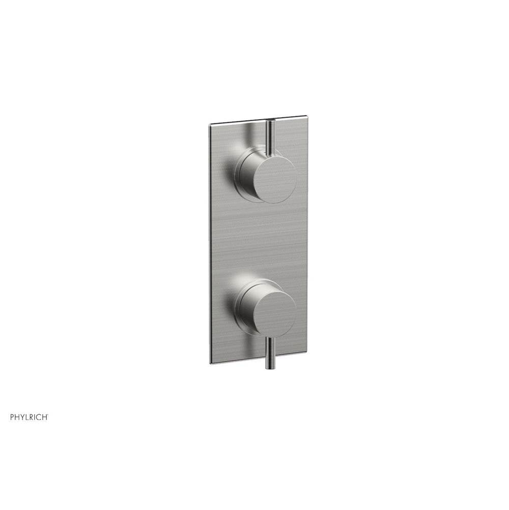 Phylrich - 1/2'' Mini Therm W Vol/Div - Satin chrome