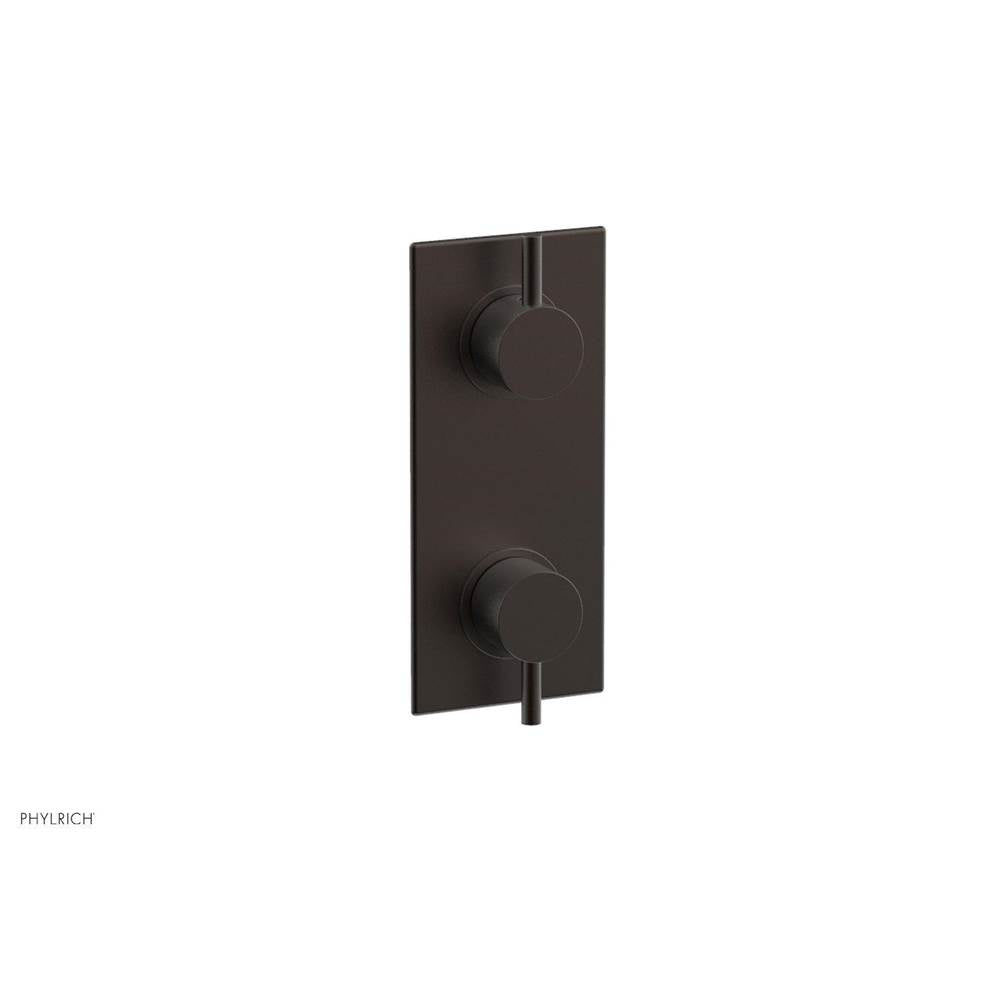 Phylrich - 1/2'' Mini Therm W Vol/Div - Oil Rubbed Bronze