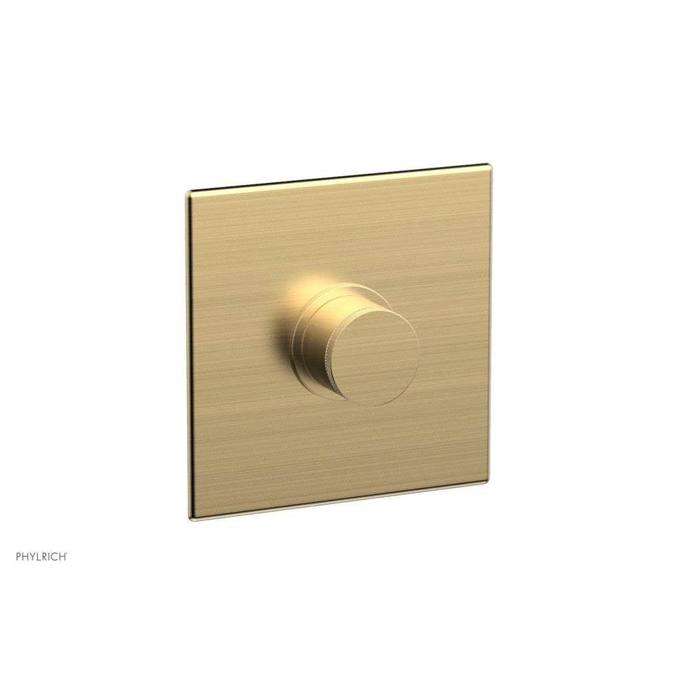 Phylrich - Shower Plate Trim Sq - Satin Brass