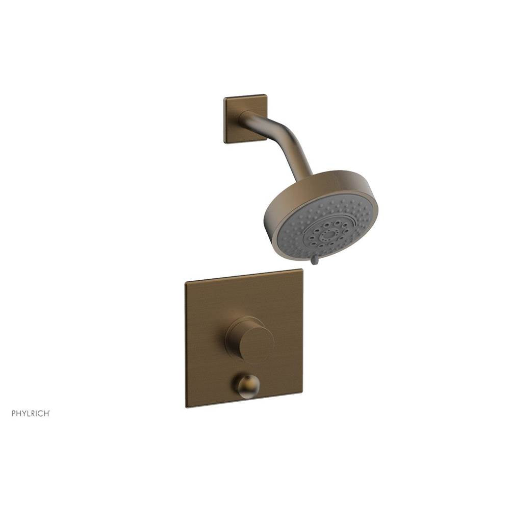 Phylrich - Pb Shower & Div Set - Old English Brass