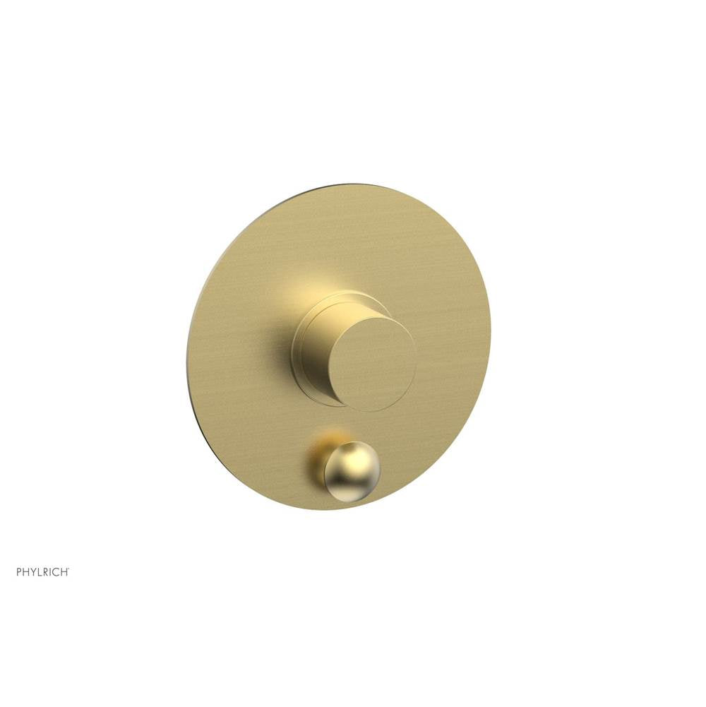 Phylrich - Pb Shower Plate W/ D - Burnished Gold