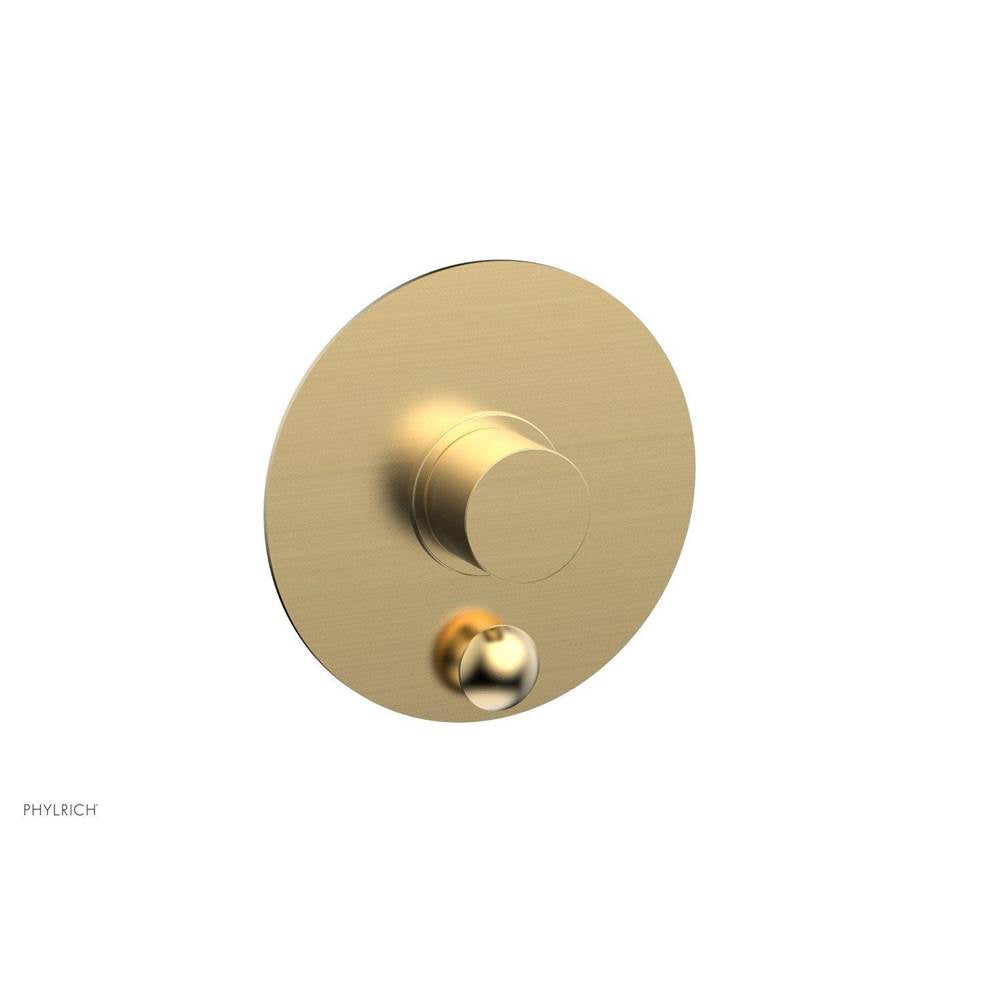Phylrich - Pb Shower Plate W/ D - Satin Brass