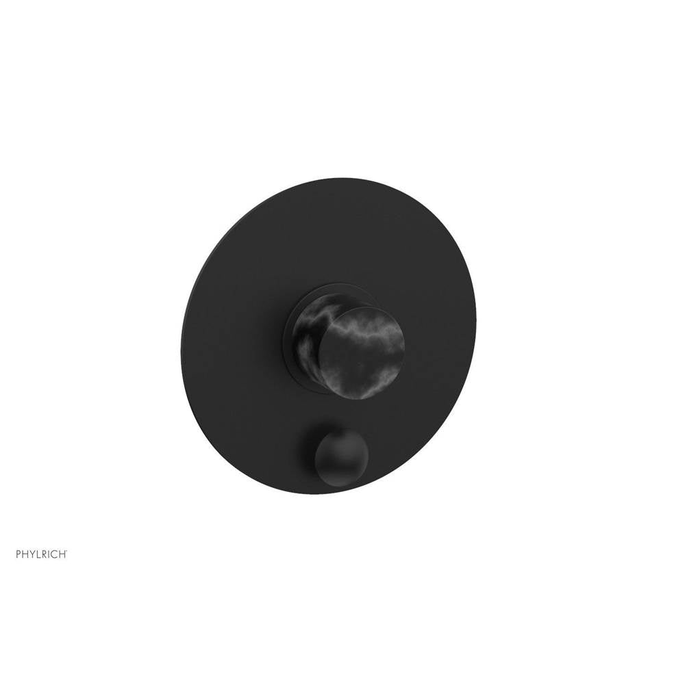 Phylrich - Pb Shower Plate W/ D - Matte Black