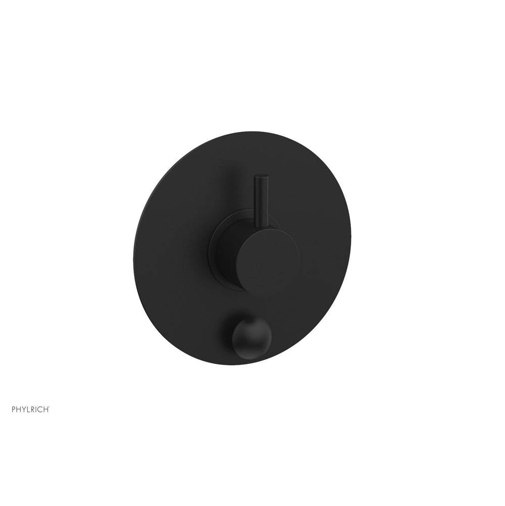 Phylrich - Pb Shower Plate W/ D - Matte Black