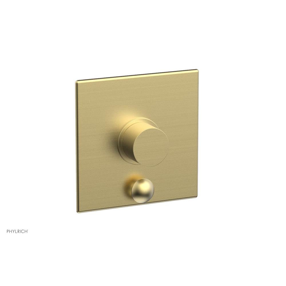 Phylrich - Pb Shower Plate W/ D - Burnished Gold