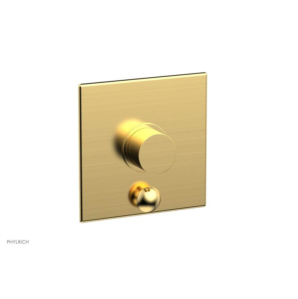 Phylrich - Pb Shower Plate W/ D - Satin Gold