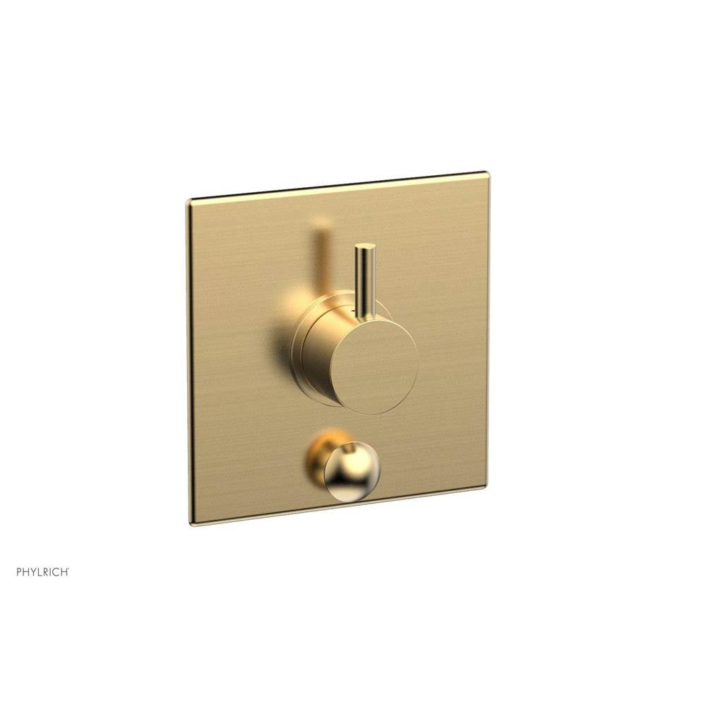 Phylrich - Pb Shower Plate W/ D - Satin Brass