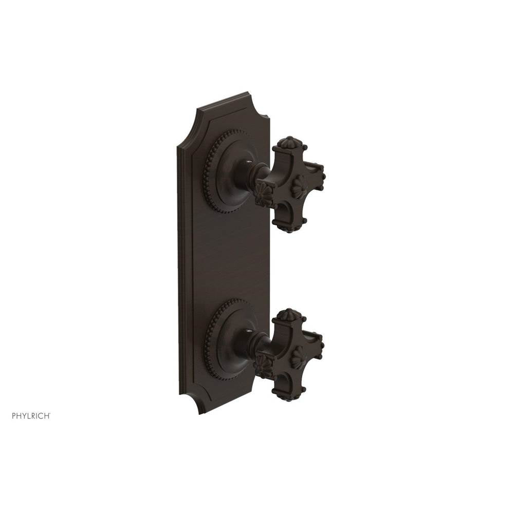 Phylrich - MARVELLE 1/2'' Mini Thermostatic Valve with Volume Control or Diverter 4-293 - Antique Bronze