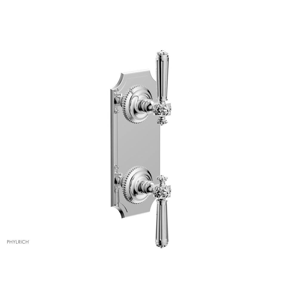 Phylrich - MARVELLE 1/2'' Thermostatic Valve with Volume Control or Diverter 4-299 - Satin Brass