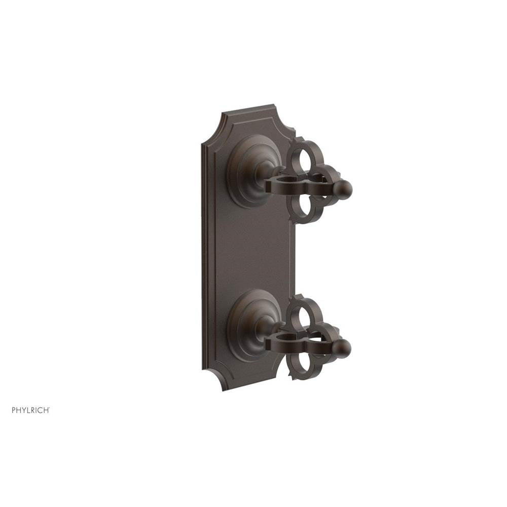 Phylrich - COURONNE 1/2'' Mini Thermostatic Valve with Volume Control or Diverter 4-305 - Oil Rubbed Bronze
