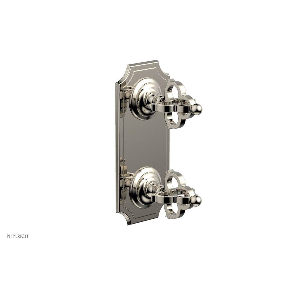 Phylrich - COURONNE 1/2'' Mini Thermostatic Valve with Volume Control or Diverter 4-305 - Satin Nickel