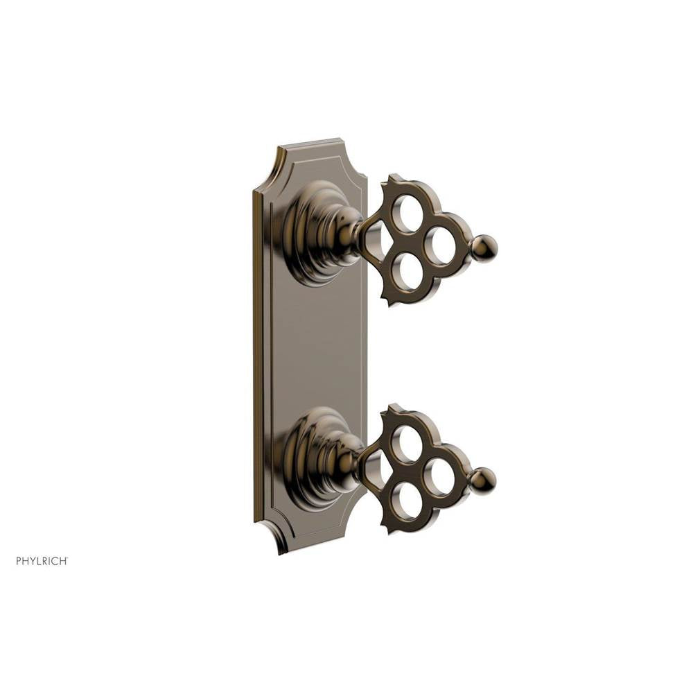 Phylrich - MAISON 1/2'' Mini Thermostatic Valve with Volume Control or Diverter 4-311 - Antique Brass