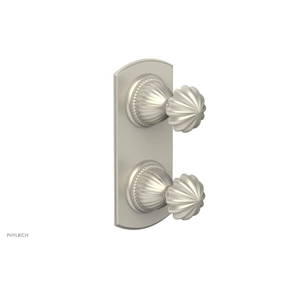 Phylrich - Georgian & Barcelona Volume Control/Diverter Trim - Round Handle 4-382 - Burnished Nickel