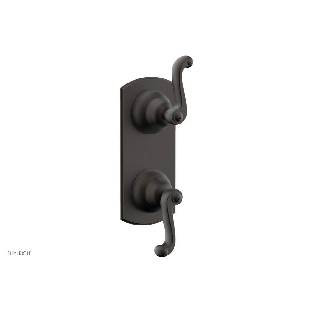 Phylrich - REVERE & SAVANNAH 1/2'' Thermostatic Valve with Volume Control or Diverter 4-426 - Satin Brass