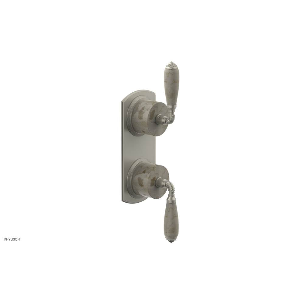 Phylrich - 1/2'' Mini Therm 2 Hdl Trim - Burnished Nickel