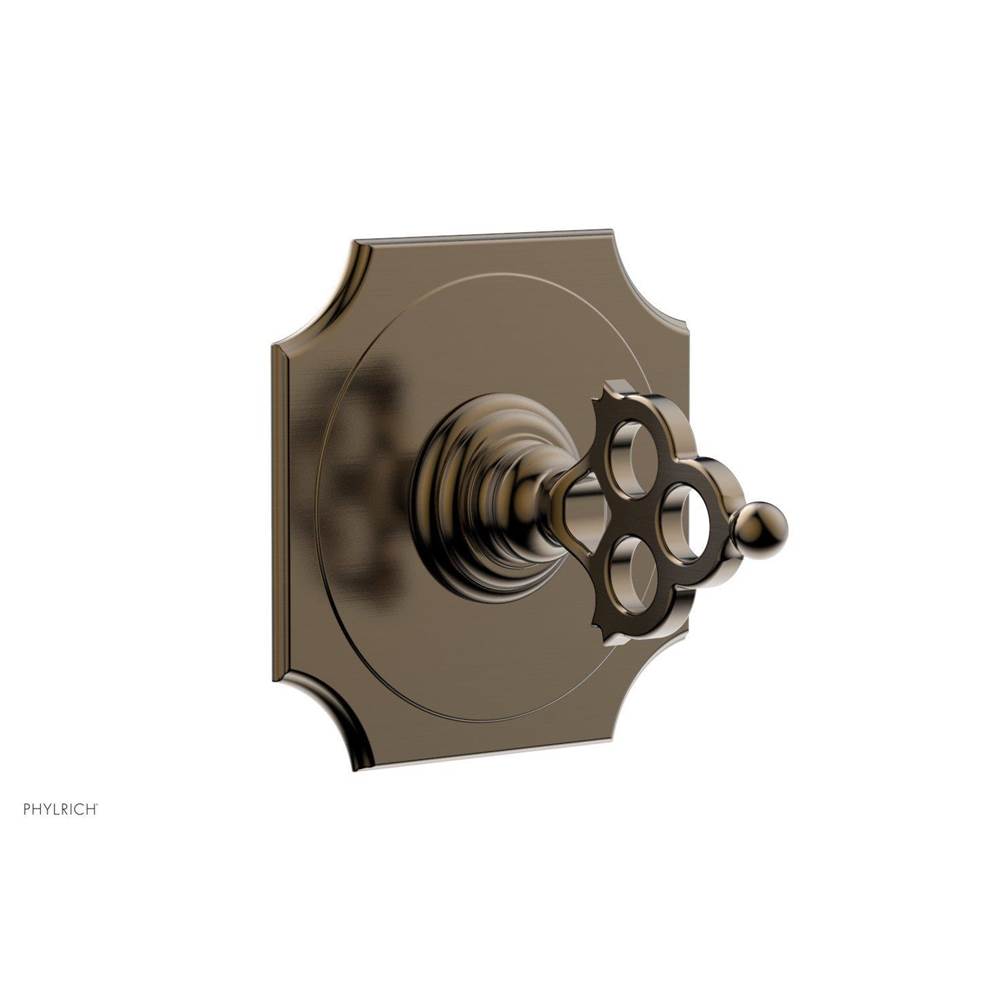 Phylrich - MAISON Pressure Balance Shower Plate & Handle Trim 4-469 - Antique Bronze