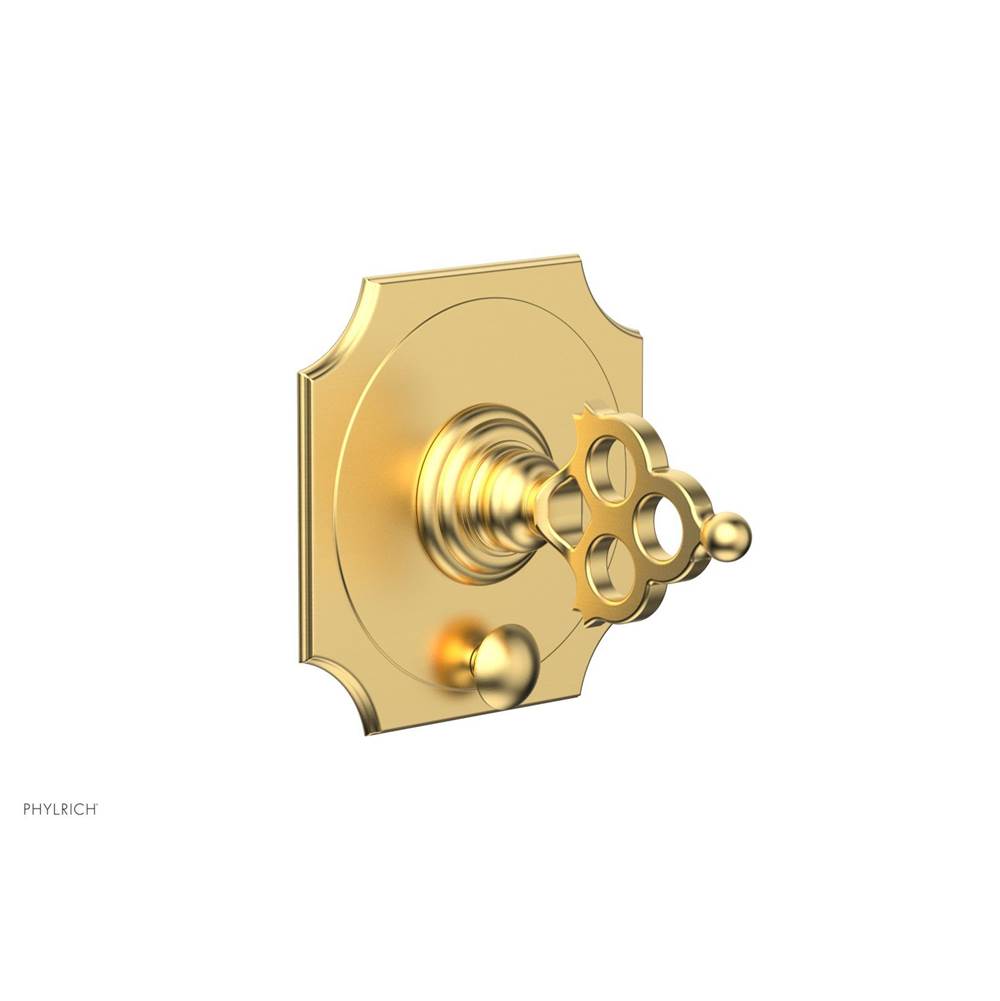 Phylrich - Press Bal Shwr Plt & Hdl - Burnished Gold