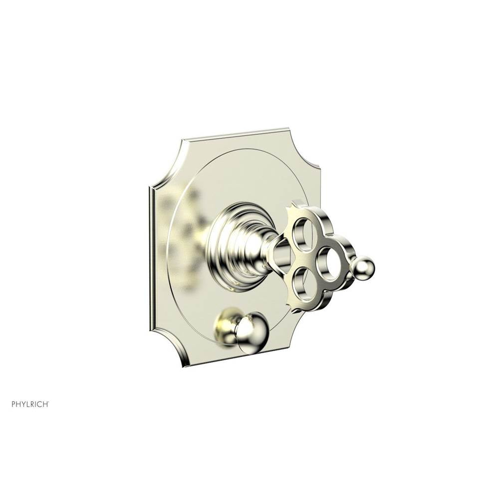 Phylrich - MAISON Pressure Balance Shower Plate with Diverter and Handle Trim Set 4-470 - Polished Chrome