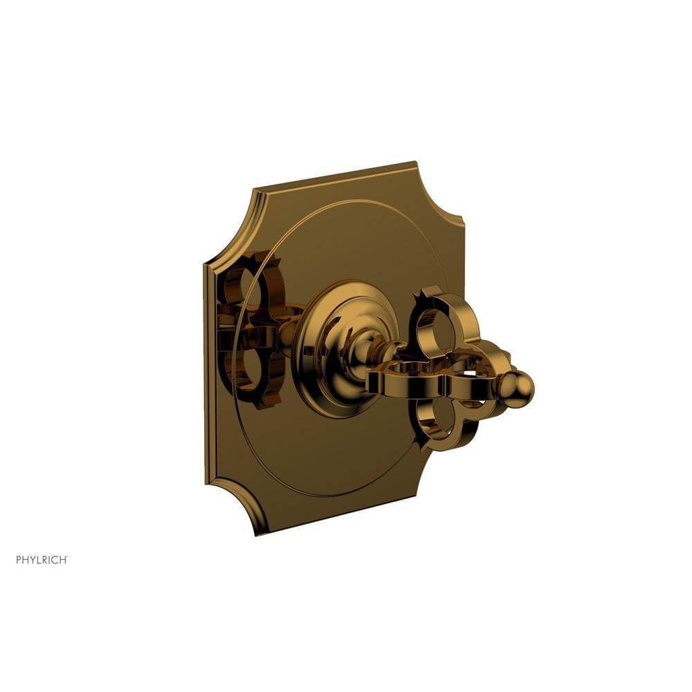 Phylrich - COURONNE 1/2'' Mini Thermostatic Shower Trim 4-472 - French Brass