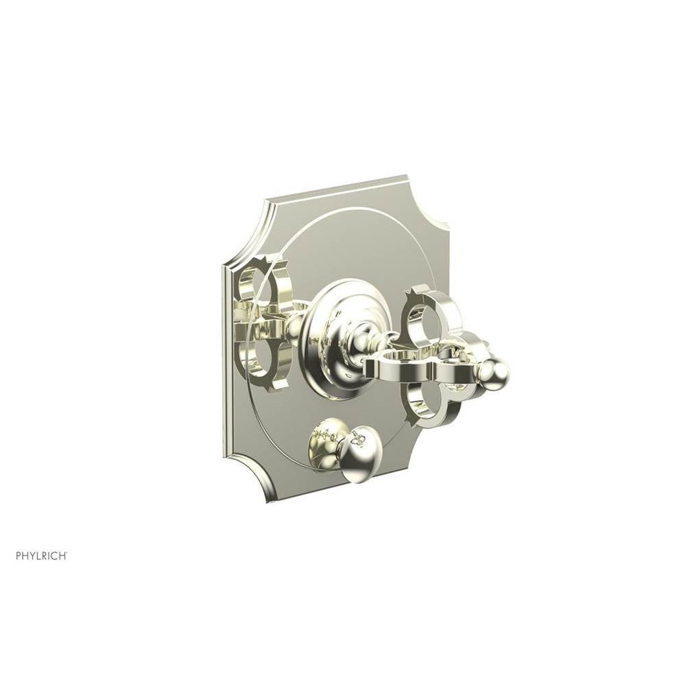 Phylrich - COURONNE Pressure Balance Shower Plate with Diverter and Handle Trim Set 4-473 - Burnished Nickel