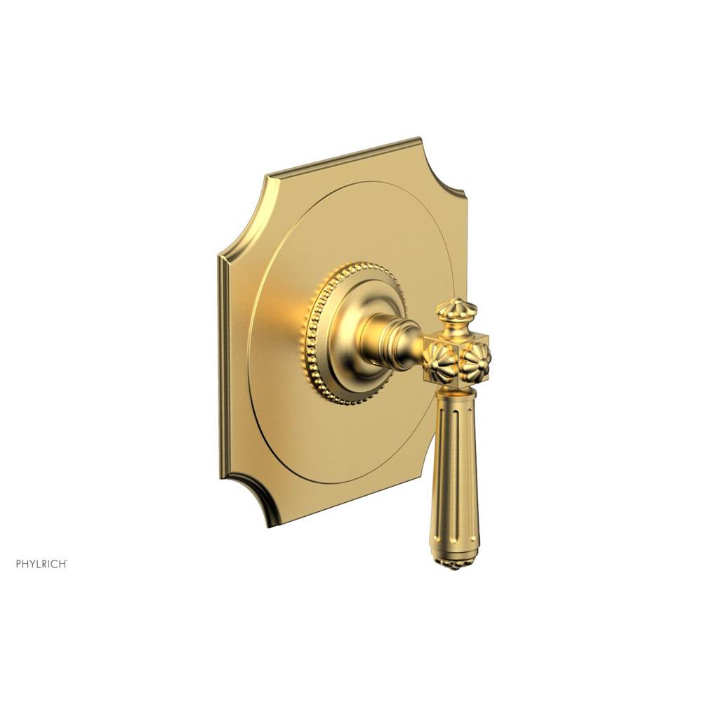 Phylrich - 1/2'' Mini Therm Shwr Trim - Burnished Gold
