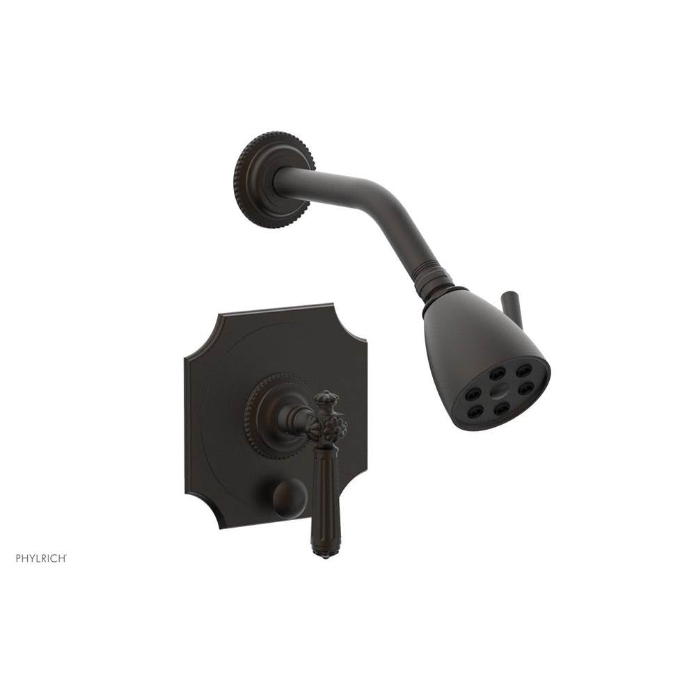 Phylrich - MARVELLE Pressure Balance Shower and Diverter Set (Less Spout), Lever Handle 4-478 - Oil Rubbed Bronze