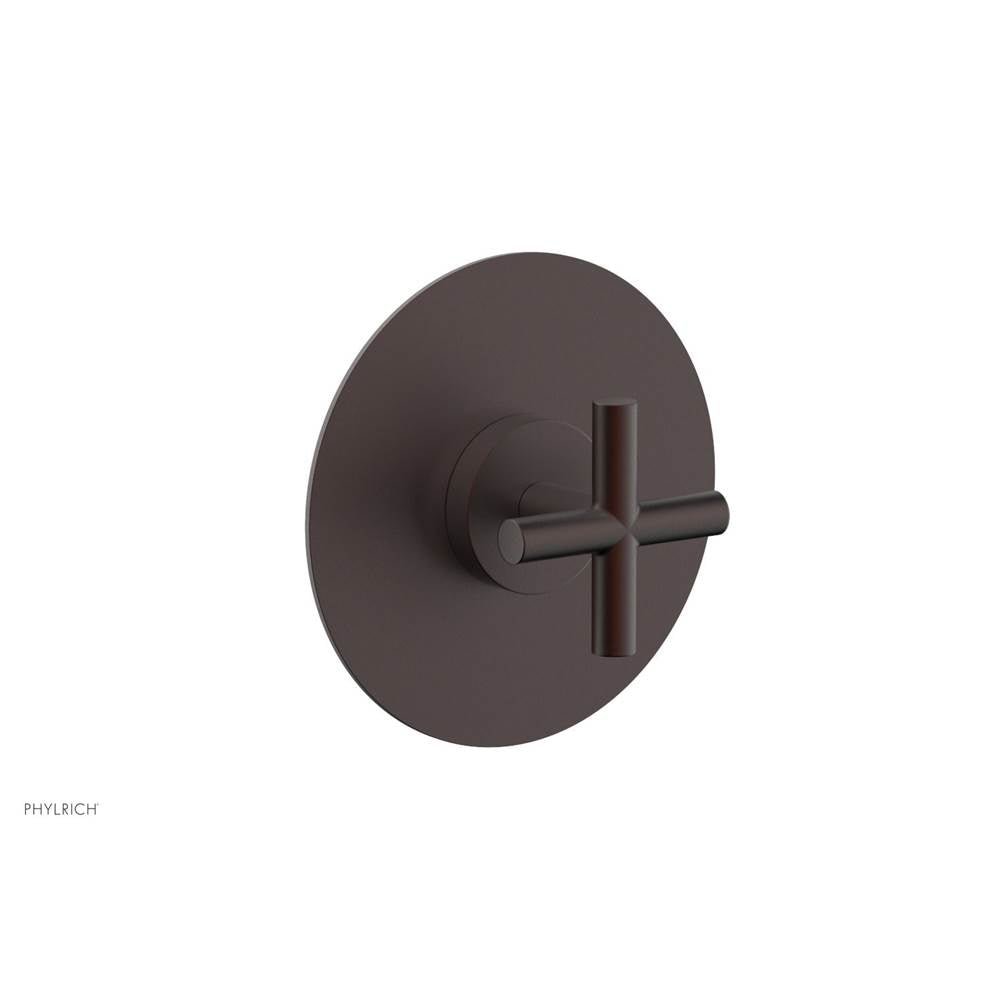 Phylrich - Transition 1/2in or 3/4in Thermostatic Shower Trim - Weathered Copper