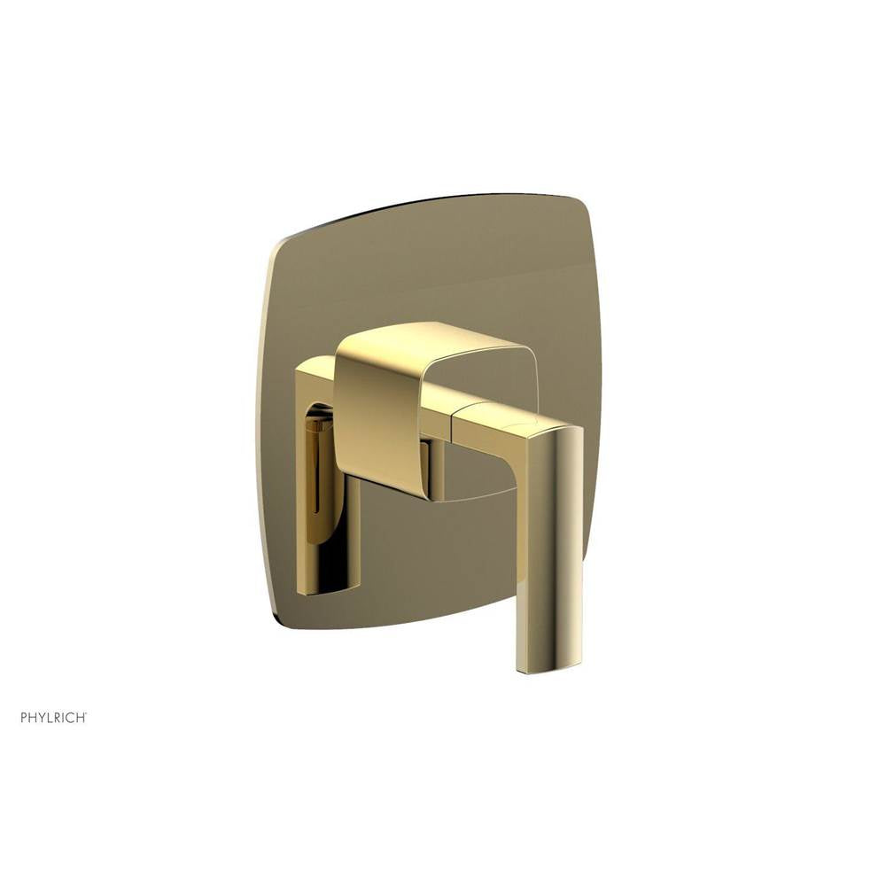 Phylrich - 1/2'' And 3/4'' Radi Therm Shwr To, Lever Handle - Polished Brass Uncoated