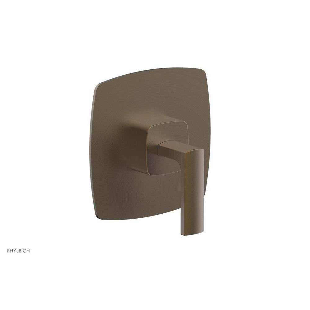 Phylrich - RADI 1/2'' Thermostatic Shower Trim, Lever Handle 4-514 - Old English Brass