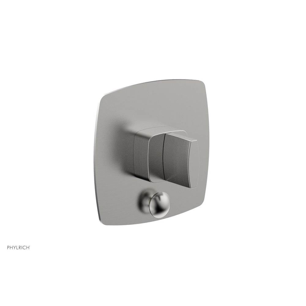 Phylrich - Pb Radi Shwr Plate W/Div, Blade Handle - Satin chrome