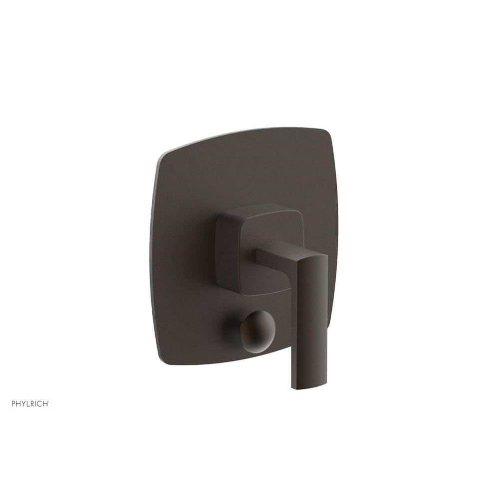 Phylrich - Pb Radi Shwr Plate W/Div, Lever Handle - Oil Rubbed Bronze