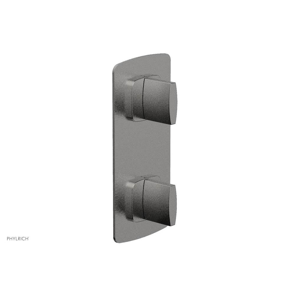 Phylrich - Ts Vlv Trim Radi W/Vol Contrl Or Div, Blade Hdl - Satin chrome