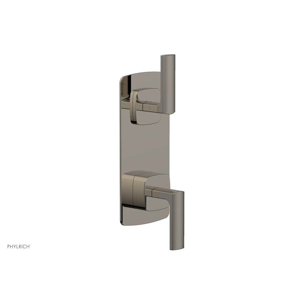 Phylrich - Ts Vlv Trim Radi W/Vol Contrl Or Div, Lever Hdl - Matte Black