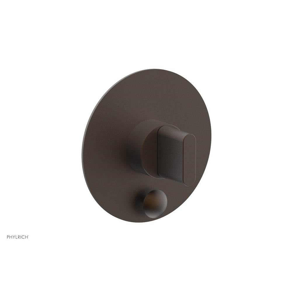 Phylrich - Pb Rond Shwr Plate W/Div, Blade Handle - Oil Rubbed Bronze