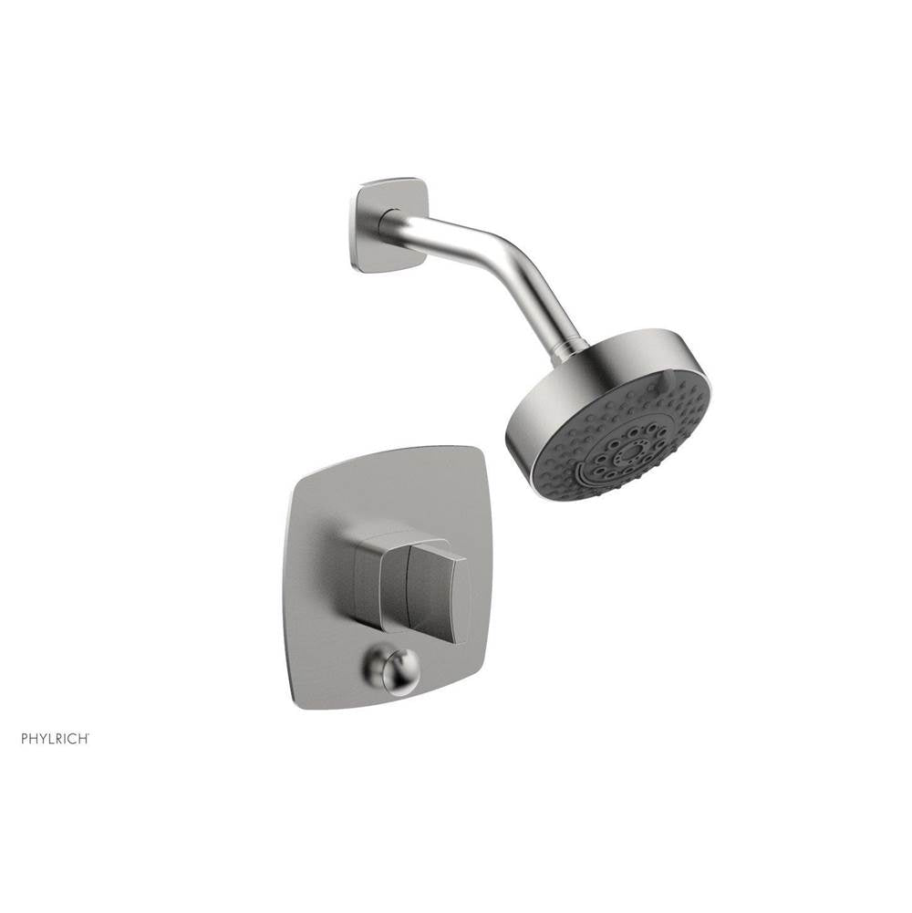 Phylrich - Pb Radi Shwr And Div Set, Blade Handle - Satin chrome